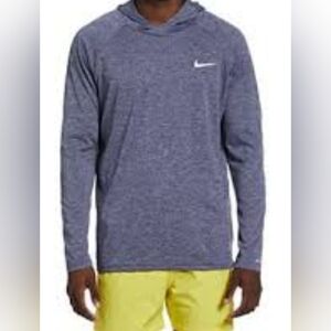 Nike Swim NWT Dri-Fit UPF 40+ Men's Hooded Long Sleeve Shirt.